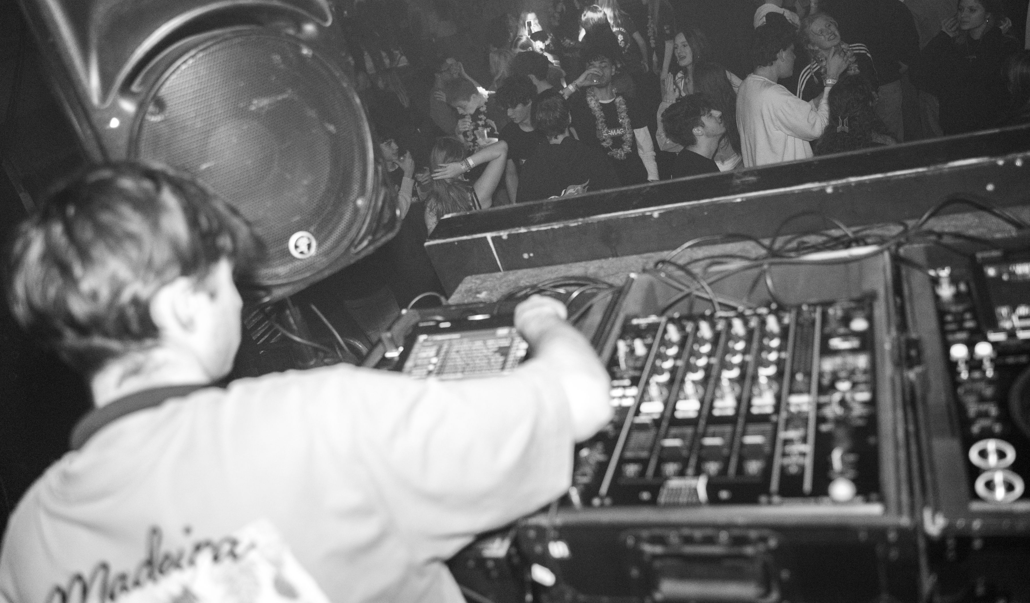 DJ Goudvis in actie